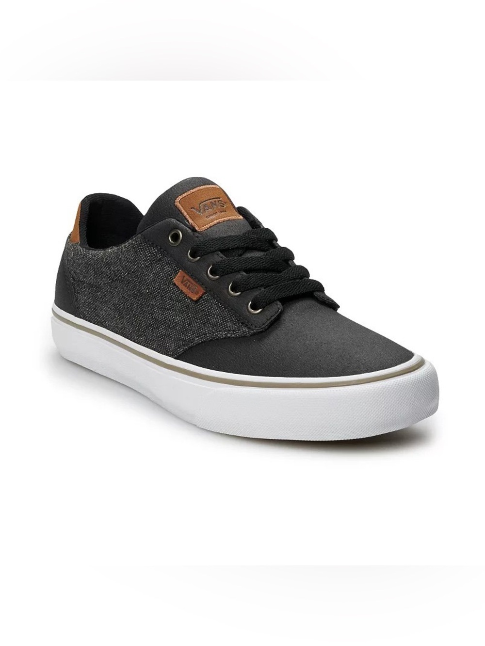 Vans® Atwood DX Black Daschund Men's Shoes Size 12